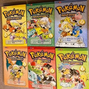 POKEMON Adventures Book Lot